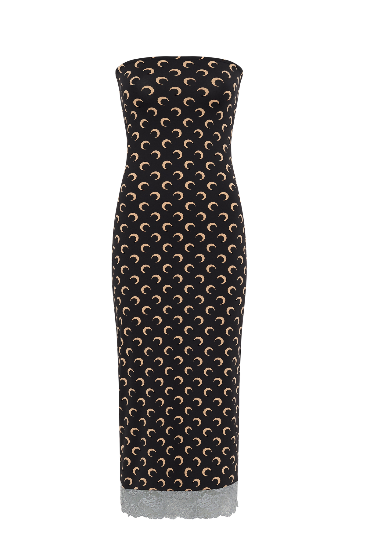 Recycled Moon Jersey Bustier Dress