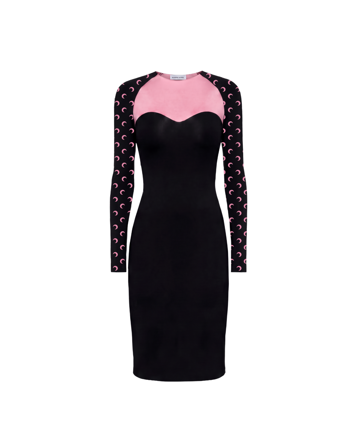 MOON PRINTED MIDI DRESS