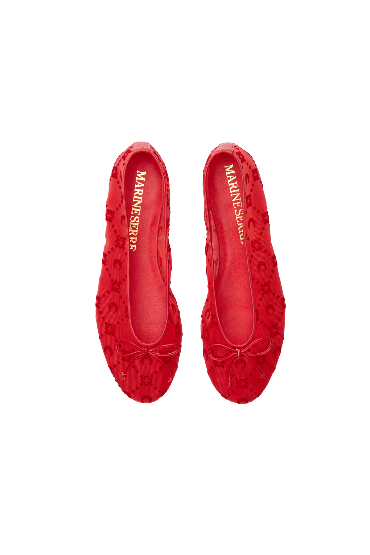 MOONOGRAM MESH FLOCK MS BALL