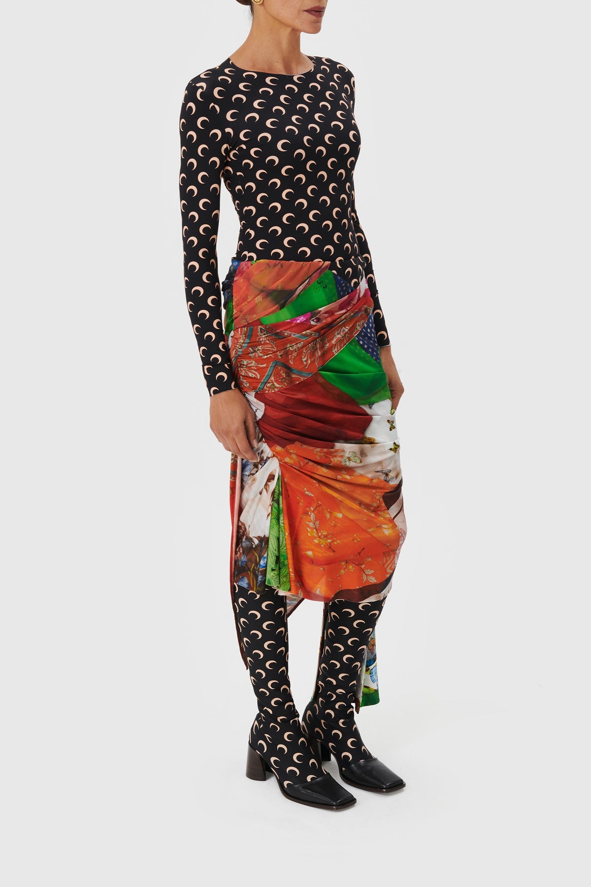 Recycled Jersey Moon Catsuit