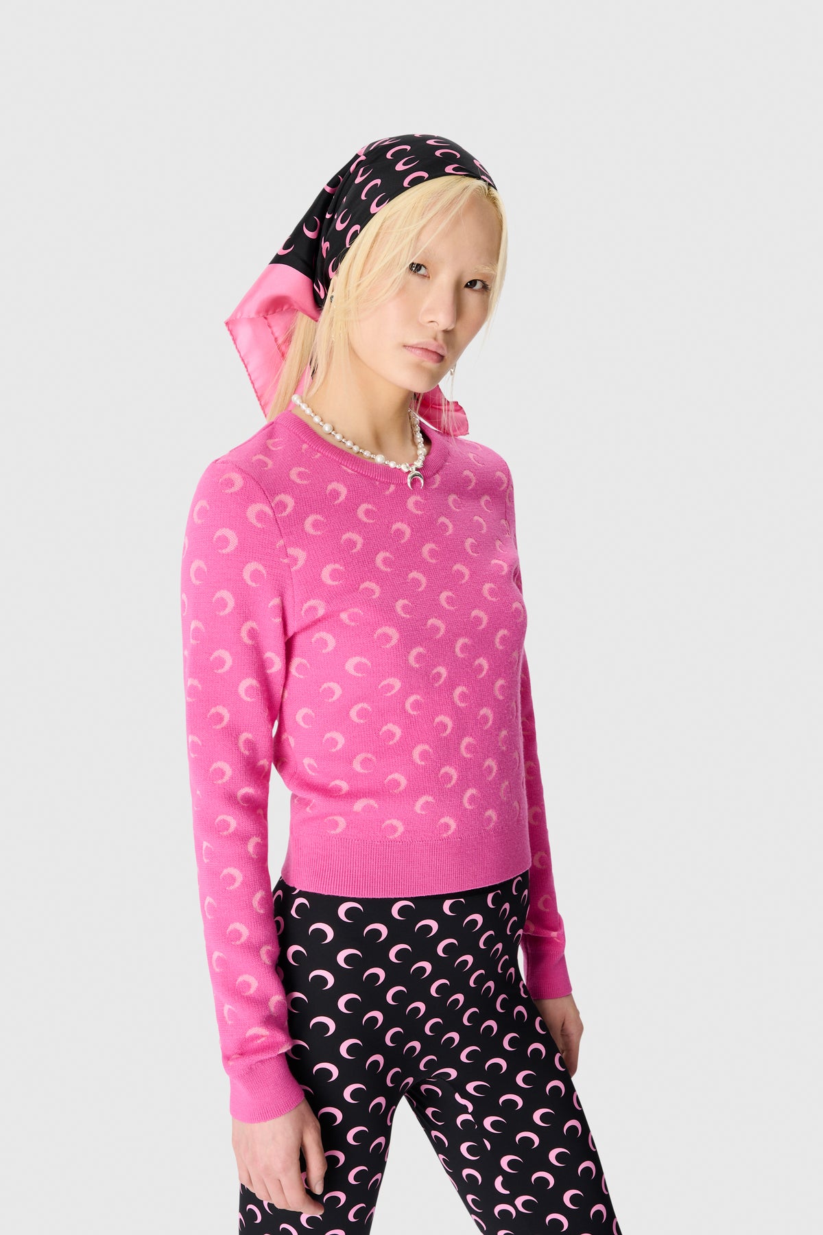 Recycled Moon Jersey Stirrup Leggings