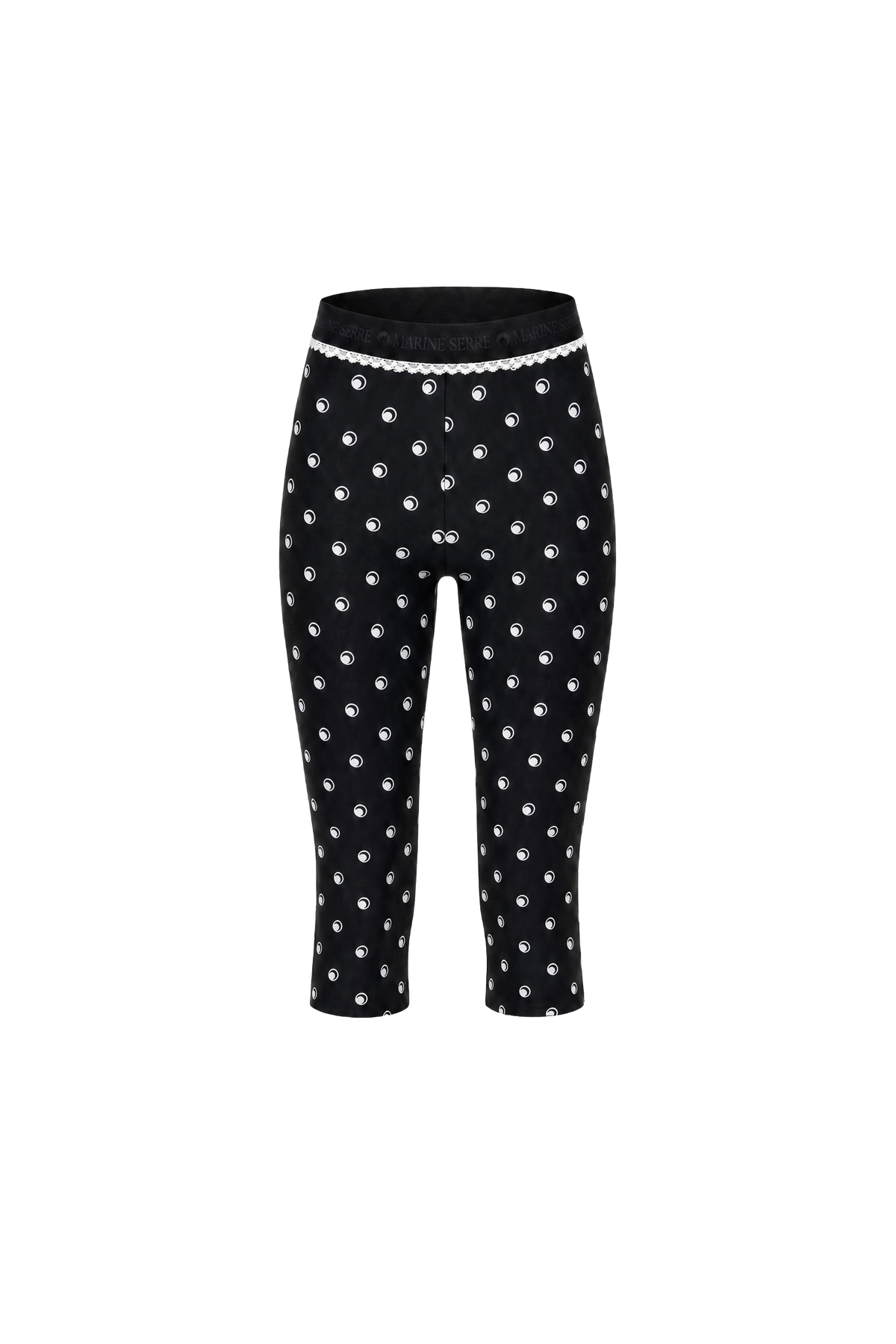 POLKA DOT MOON JERSEY CAPRI LEGGINGS