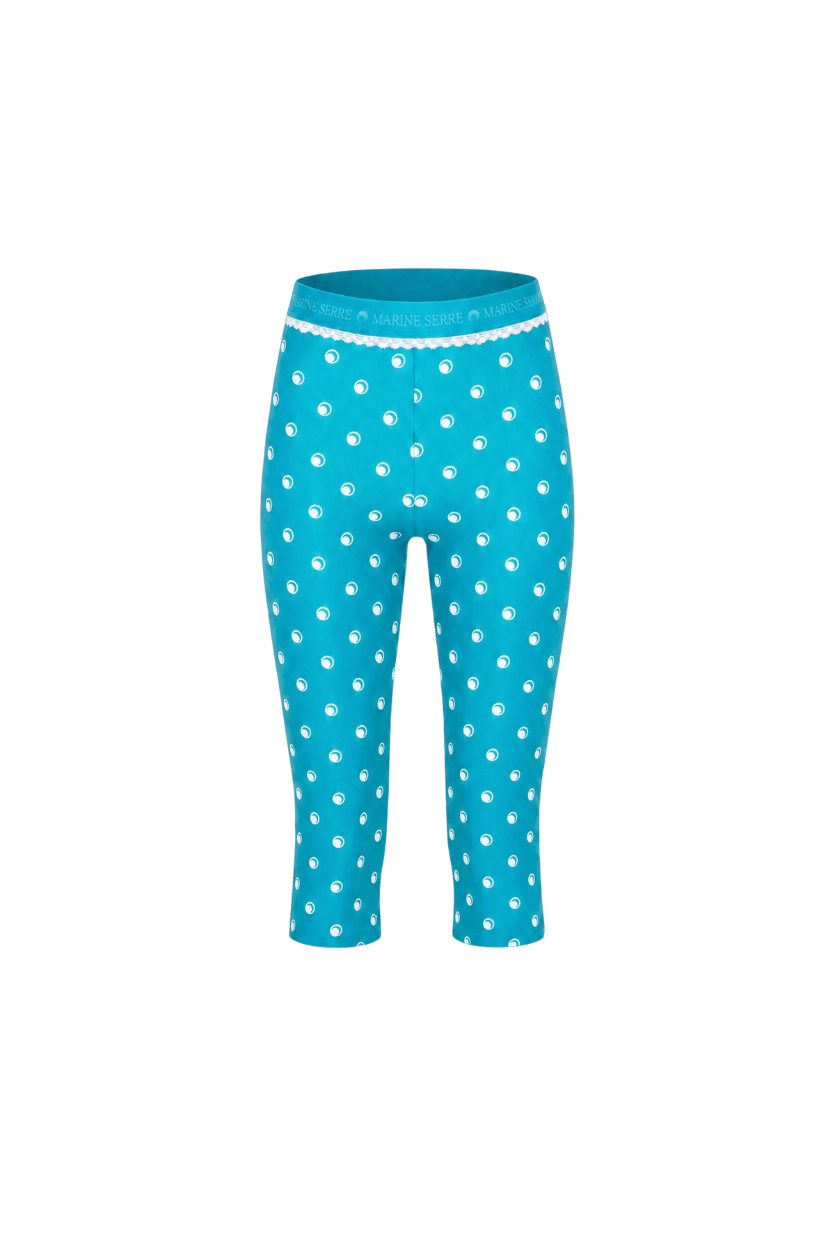 POLKA DOT MOON JERSEY CAPRI LEGGINGS