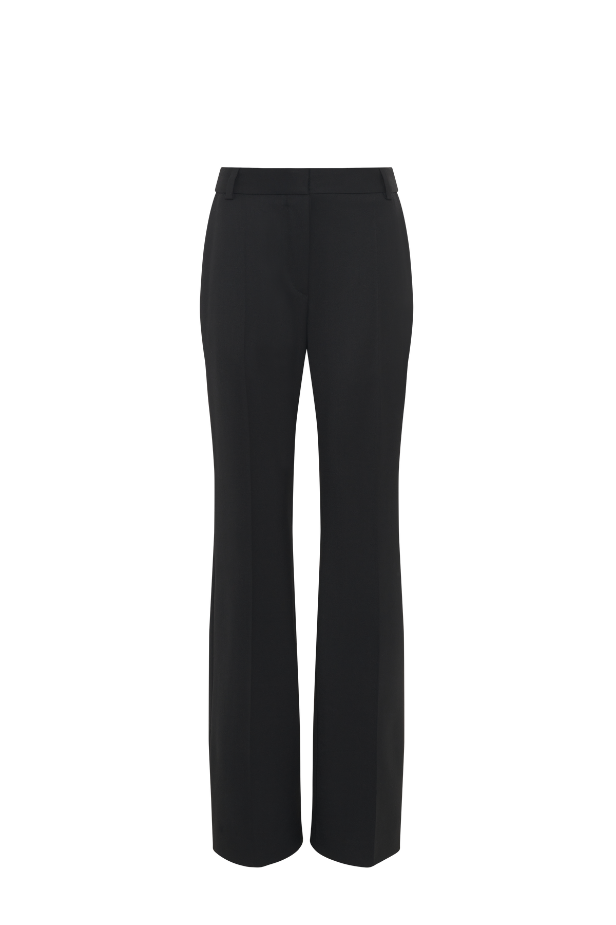 VIRGIN WOOL STRETCH TWILL TROUSERS