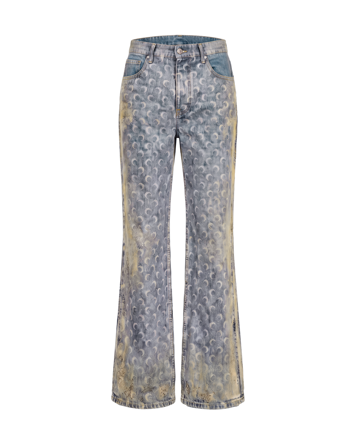 JEAN BOOTCUT MOON DÉLAVÉ AU SABLE ET AU LASER