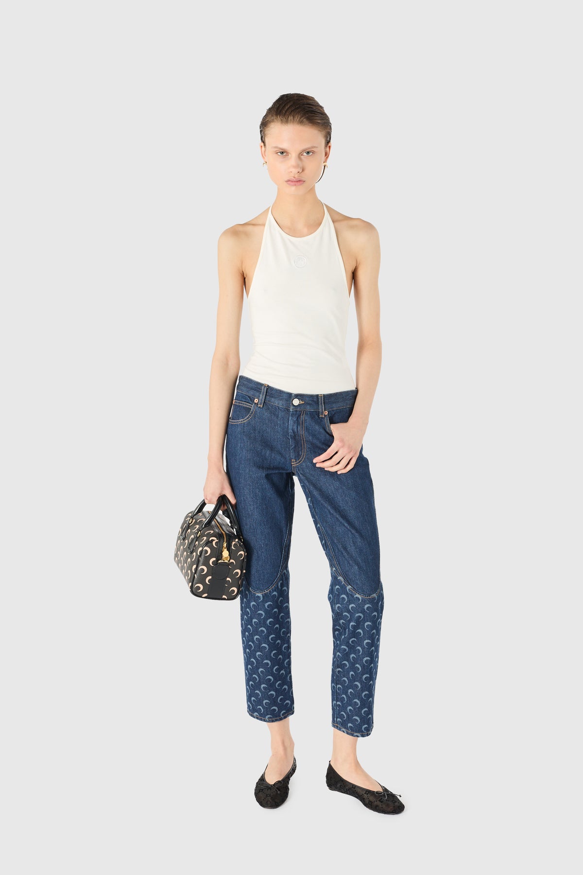 Midnight blue denim slim fit jeans
