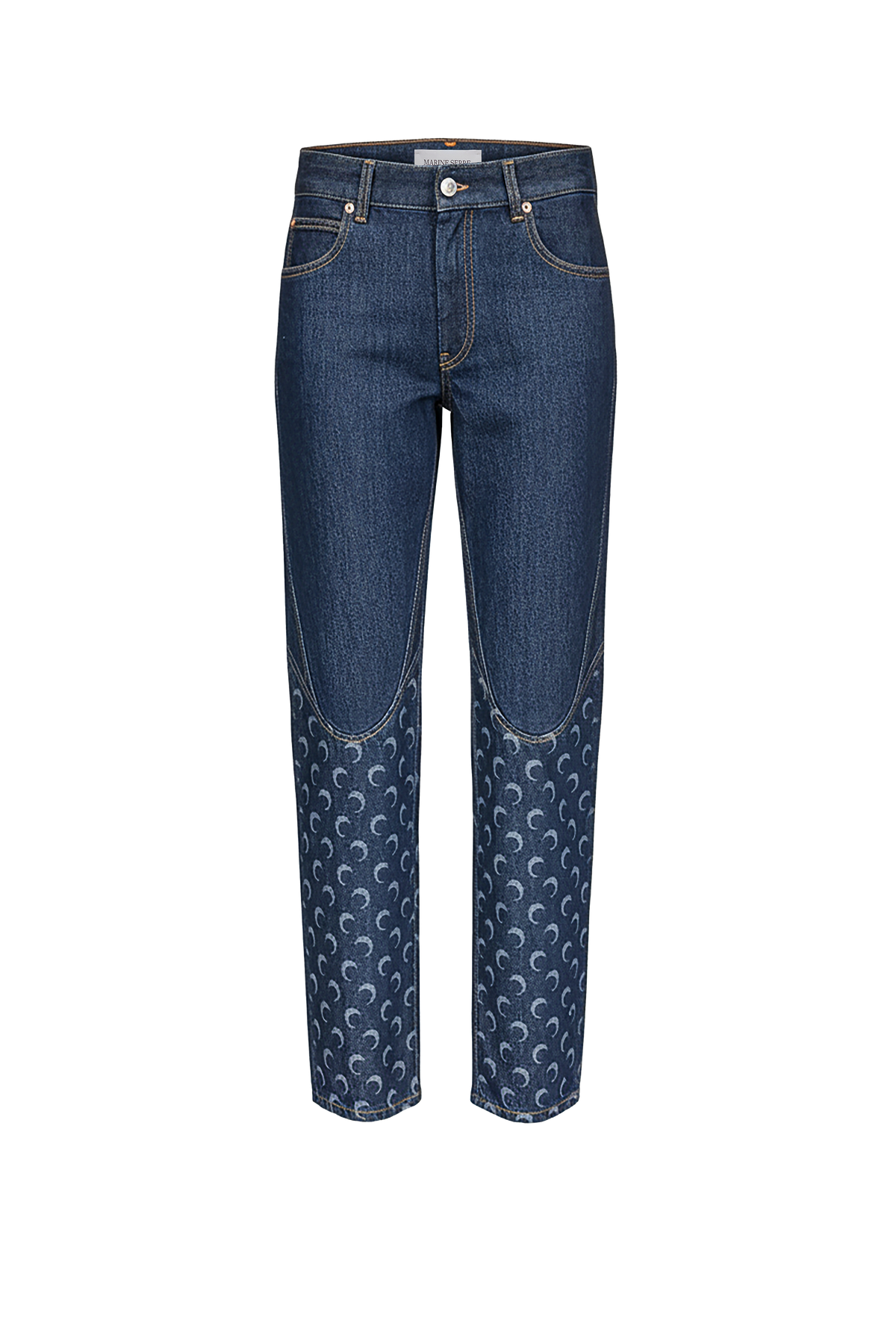 Midnight blue denim slim fit jeans
