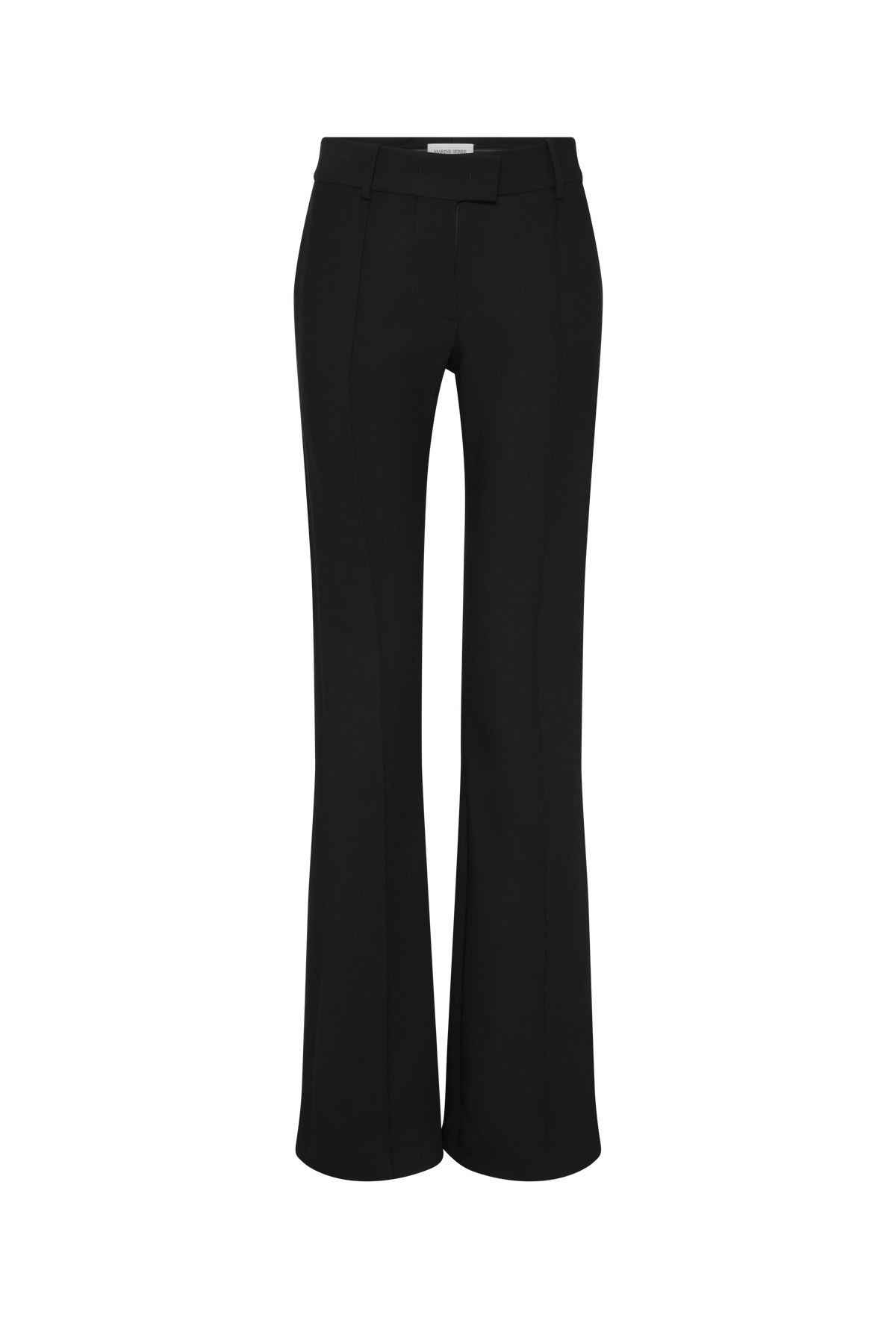 Tailored wool flare pants