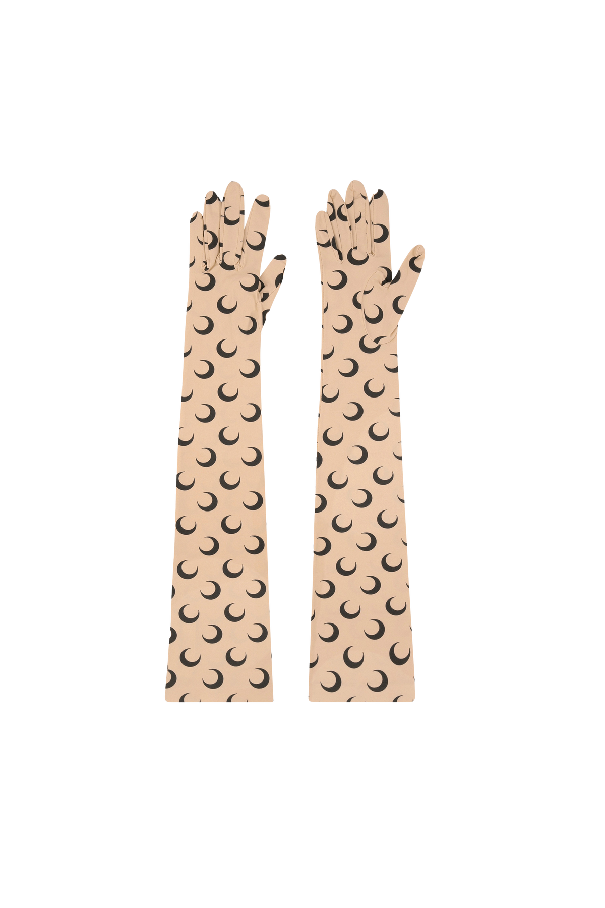 Upcycled All Over Moon Gloves