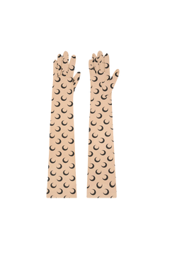 Upcycled All Over Moon Gloves