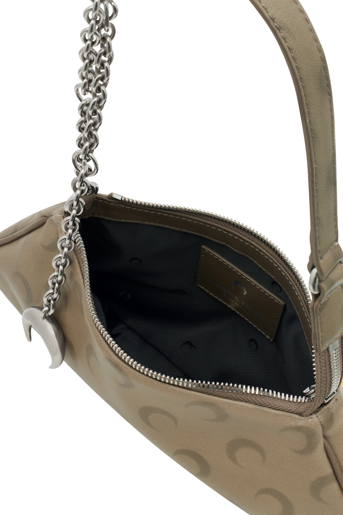 FADED LEATHER MOON CORE BAG