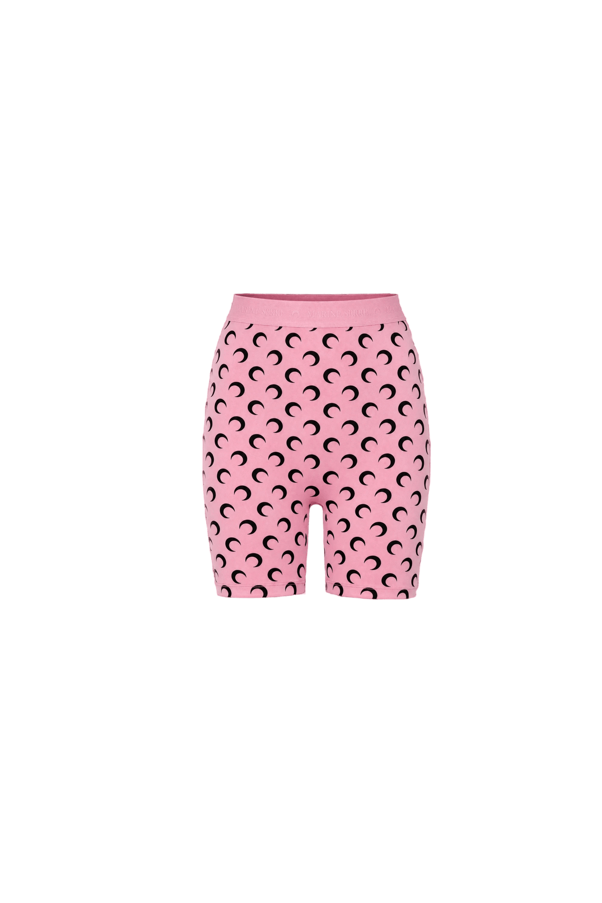 SHORT CYCLISTE EN JERSEY IMPRIMÉ LUNE