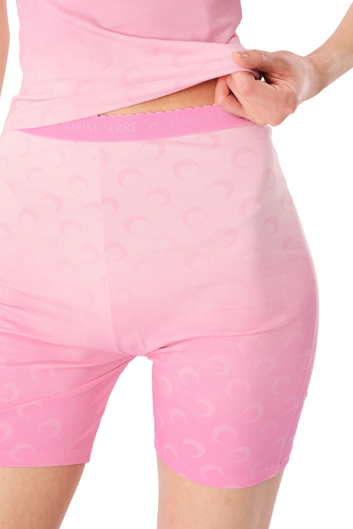FADED MOON MINI SHORTS