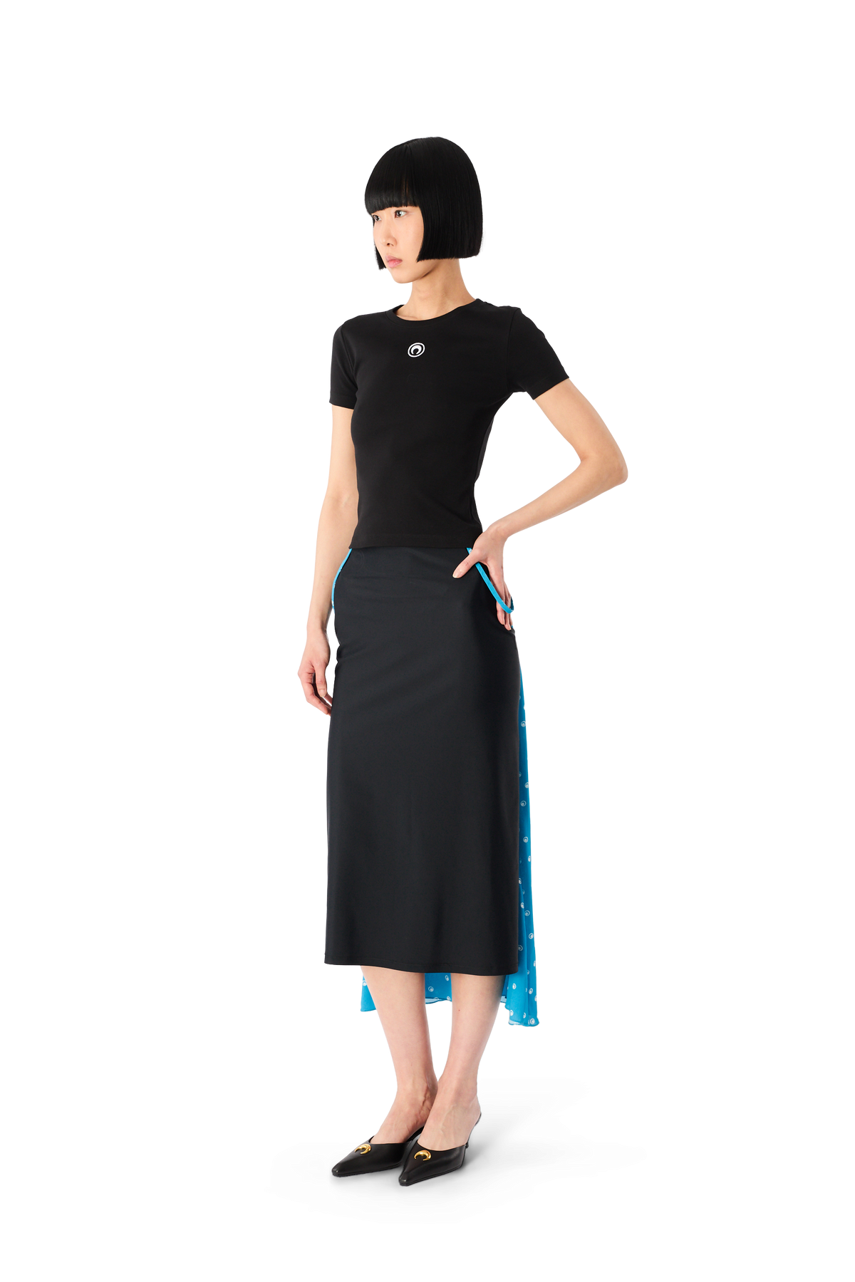 Moon Logo Jersey Baby Fit T-Shirt