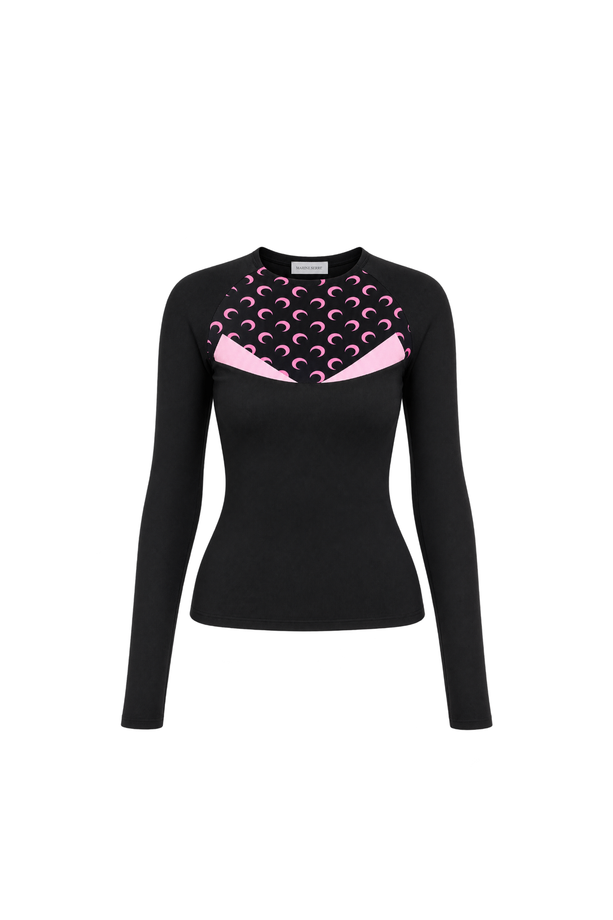 MOON PRINTED LONG SLEEVES TOP