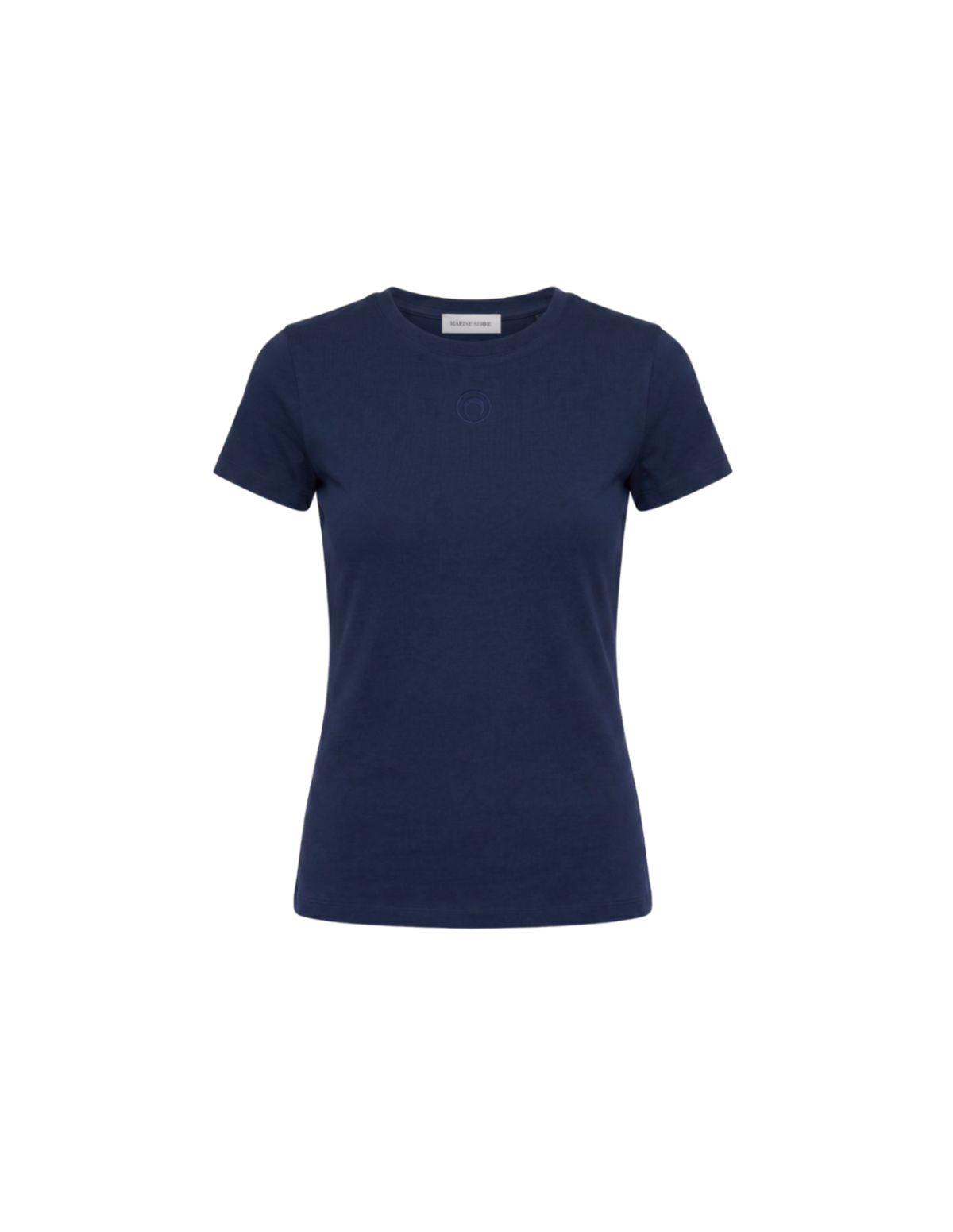 MOON LOGO RIBBED BABY FIT T-SHIRT