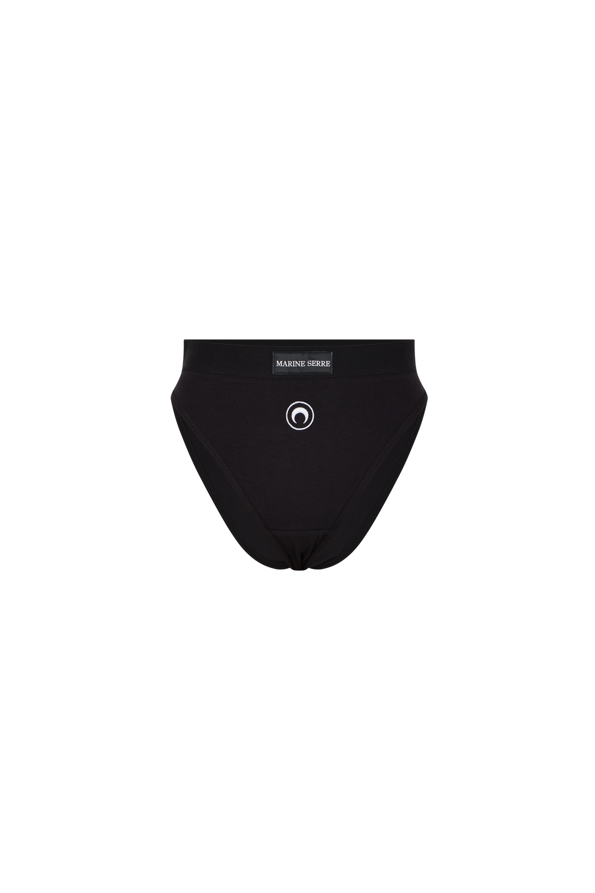 Moon Logo Stretched Jersey High-waist Brief