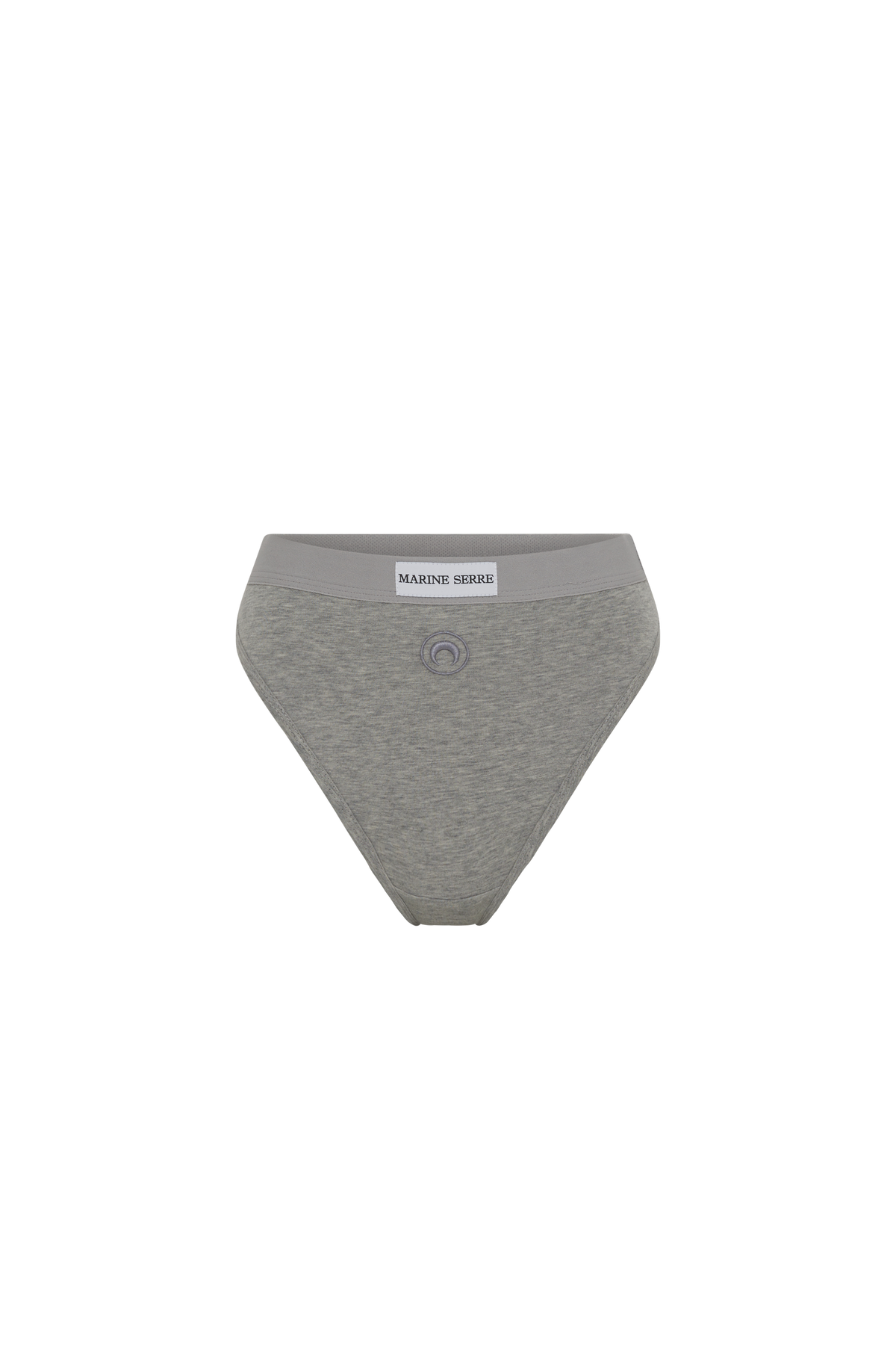 Moon Logo Stretched Jersey High-Waist Brief