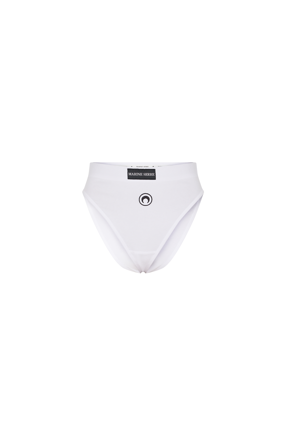 Moon Logo Stretched Jersey High-waist Brief