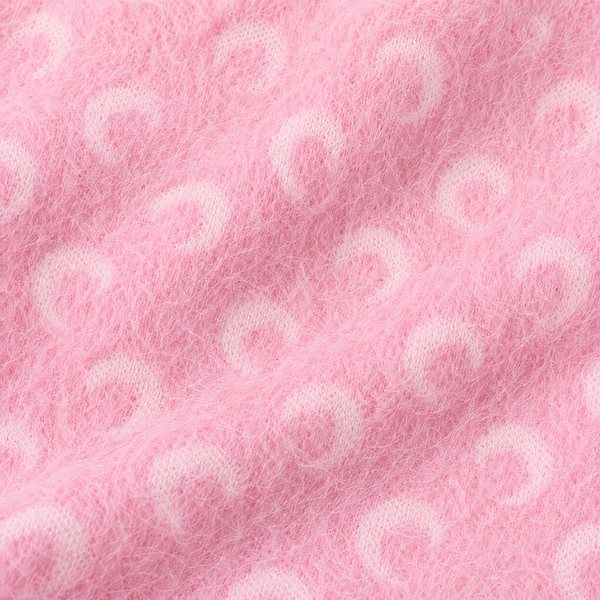 AOM FLUFFY JACQUARD PINK