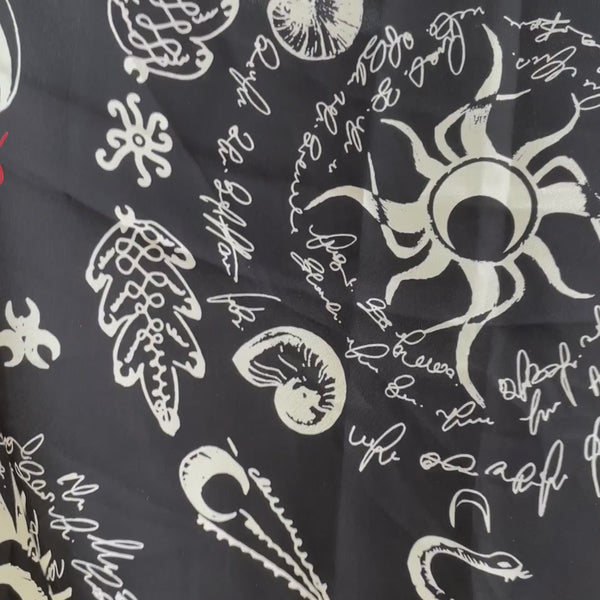 Geotic Silk Black