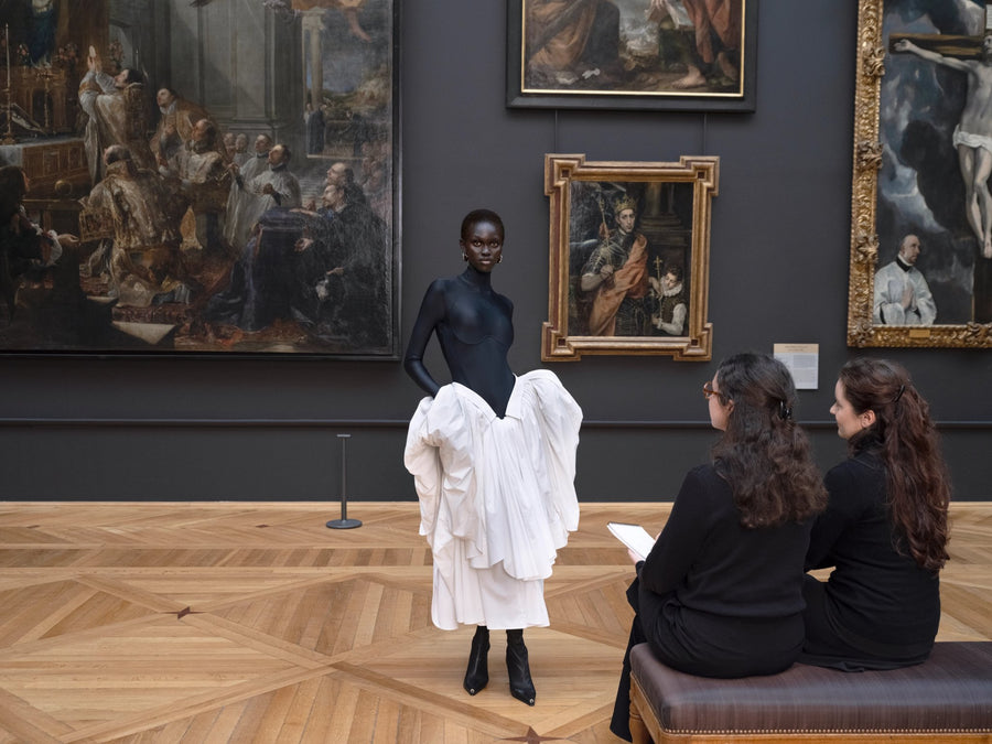 LOOK 5 - FLEMISH PAINTERS DRESS