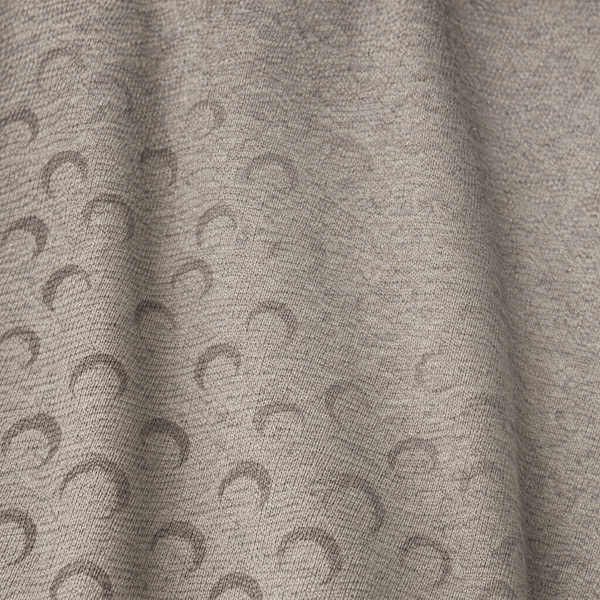 FADED MOON FLEECE STONE LIGHT GREY