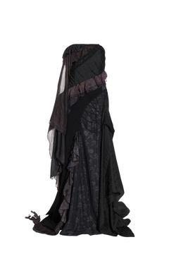 Laced Up Arthropoda Tourbillon Couture Gown